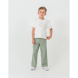 ERKEK ÇOCUK KETEN GÖRÜNÜM YEŞİL 3'LÜ TAKIM