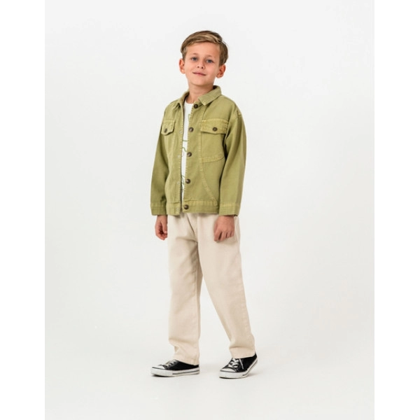 ERKEK ÇOCUK YEŞİL BEJ 3'LÜ TAKIM