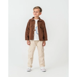 ERKEK ÇOCUK KOYU KAHVE 3'LÜ TAKIM