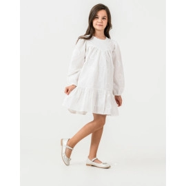 KIZ ÇOCUK BEYAZ ELBİSE
