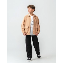 ERKEK ÇOCUK AÇIK KAHVE 3'LÜ TAKIM