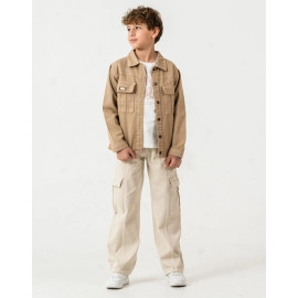 ERKEK ÇOCUK TAŞ RENGİ 3' LÜ TAKIM