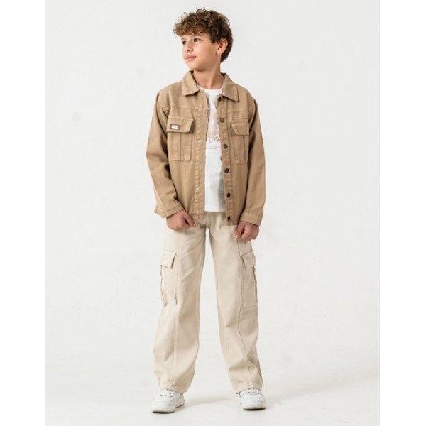 ERKEK ÇOCUK TAŞ RENGİ 3' LÜ TAKIM